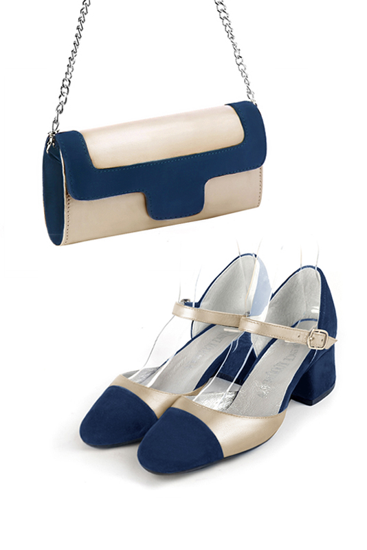 Women's  luxurious elegant clutch for ceremonies, weddings and evenings out. - Worn view